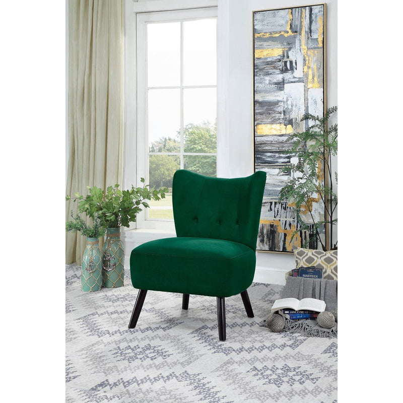 Imani Collection Green Accent Chair - MA-1166GR-1