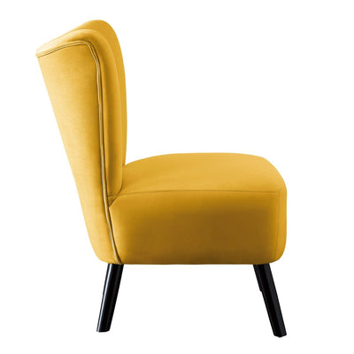 Imani Collection Yellow Accent Chair - MA-1166YW-1