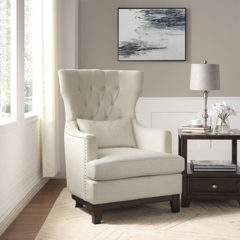 Adriano Collection Beige Accent Chair - MA-1217F4S