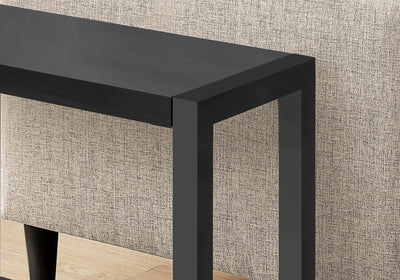 Accent Table - 22"H / Black / Black Metal - I 2081