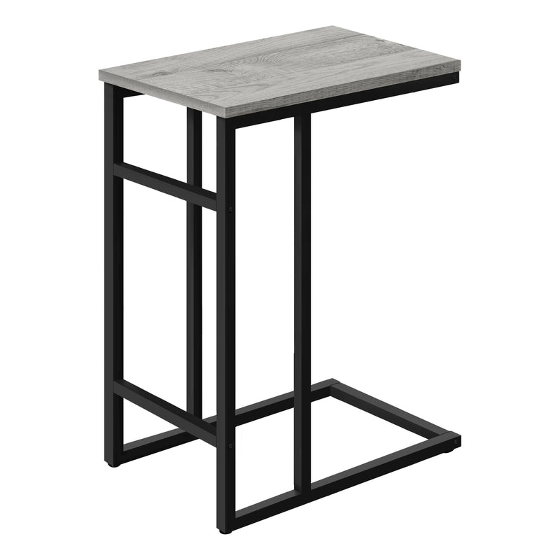 Accent Table - 24"H / Grey / Black Metal - I 2171