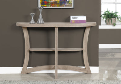 Accent Table - 47"L / Dark Taupe Hall Console - I 2416