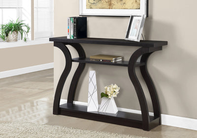 Accent Table - 47"L / Cappuccino Hall Console - I 2445