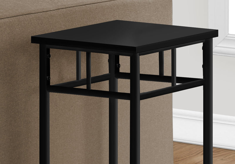 Accent Table - 28"H / Black / Black Metal - I 3278