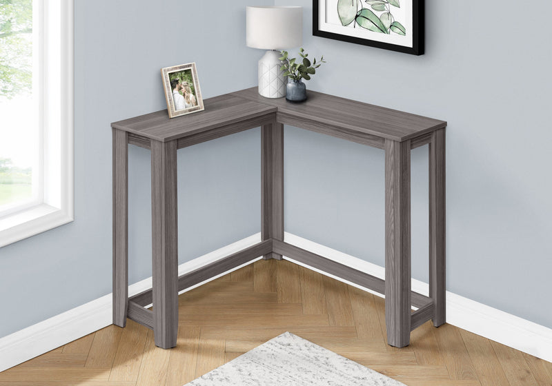 Accent Table - 36" / Grey Corner Console - I 3658