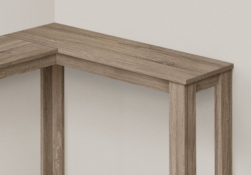 Accent Table - 36" / Dark Taupe Corner Console - I 3659