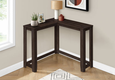 Accent Table - 36" / Espresso Corner Console - I 3660