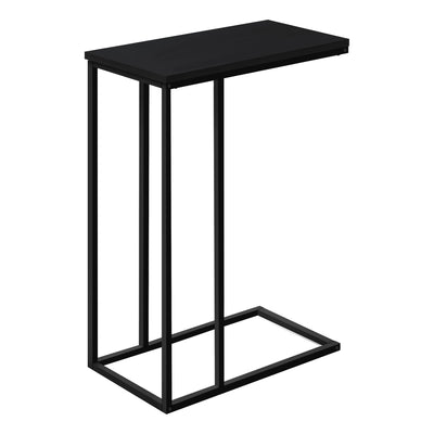 Accent Table - 25"H / Black / Black Metal - I 3761