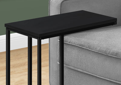 Accent Table - 25"H / Black / Black Metal - I 3761