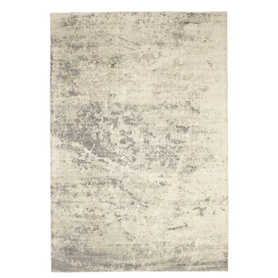 Allure Hand Loomed Viscose Ivory Grey Rug - VI-ALL-58-SH06RAS