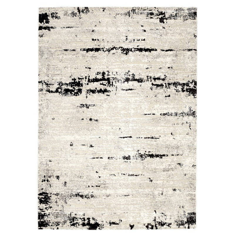 Soft Powerloomed Cream Anthracite Rug - VI-PAN-46-5075D-CRAN