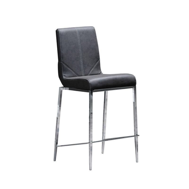 Latte Black Counter-Height Chair - MA-1135BLK