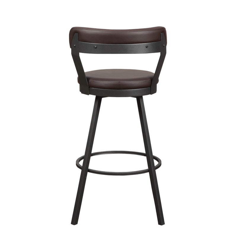 Appert Collection Swivel Pub Height Chair, Brown - MA-5566-29BR