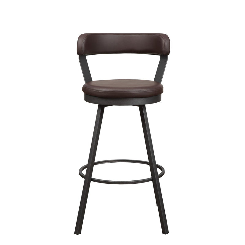 Appert Collection Swivel Pub Height Chair, Brown - MA-5566-29BR