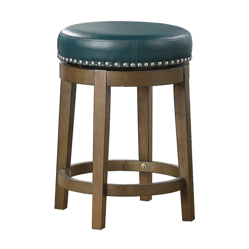 Westby Medium Round Swivel Counter Height Stool, Green - MA-5681GEN-24