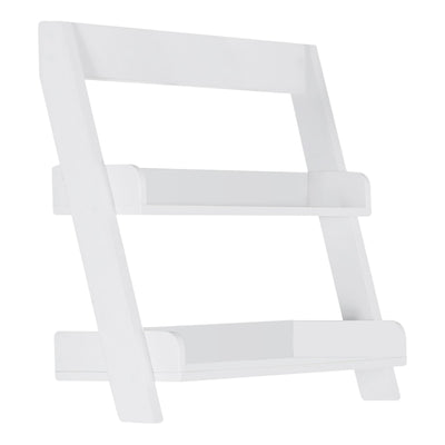 Bathroom Accent - 24"H / White Wall Mount Shelf - I 3439