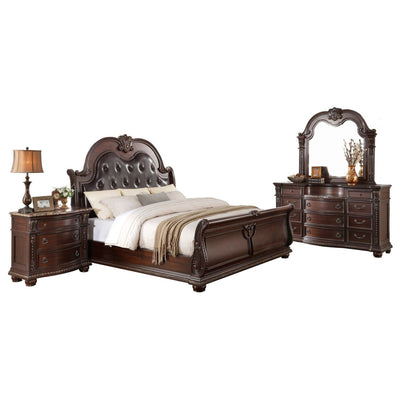 Cavalier Eastern King Sleigh Bed - MA-1757K-1EK*