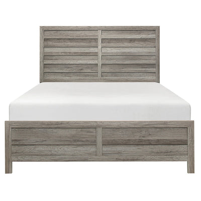 Grey Mandan Double Bed - MA-1910GYF-1*