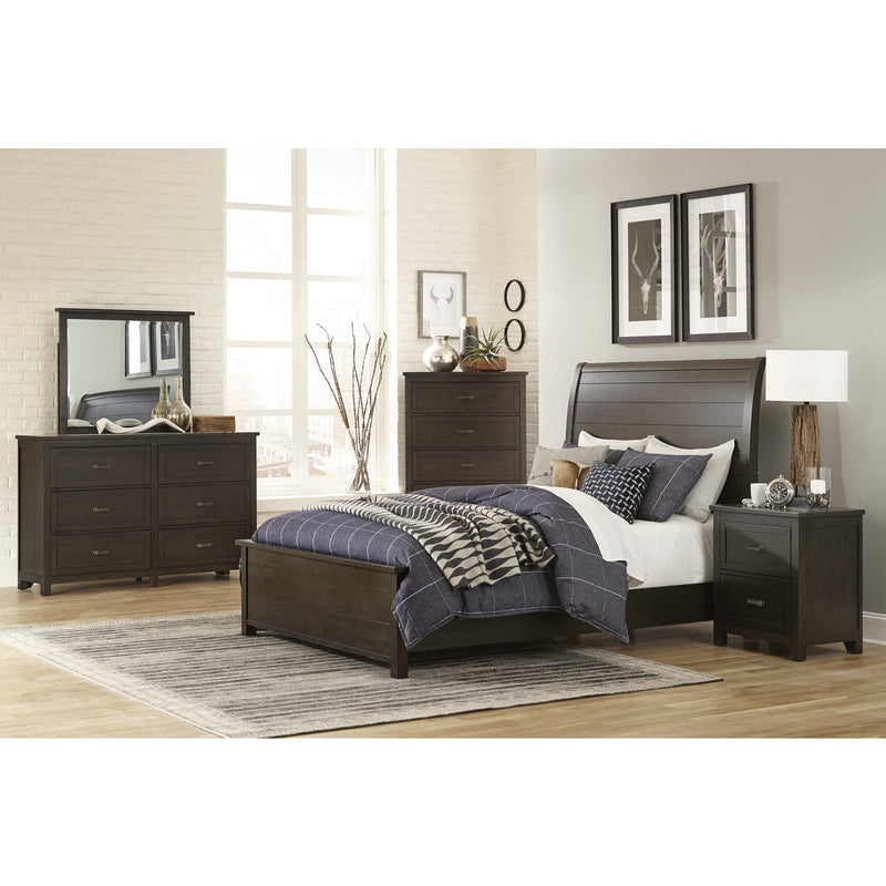 Hebron Queen Sleigh Bed - MA-1923Q