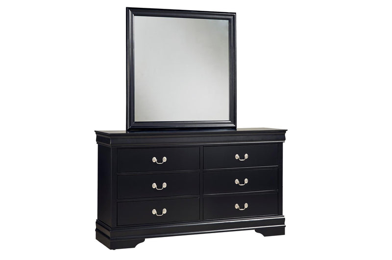 Beverly hills Bedroom Collection Dresser/Mirror - Bo-LP-Bl-DM