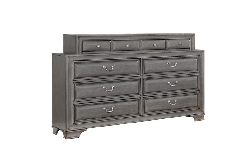 Milton Grey Wooden Dresser