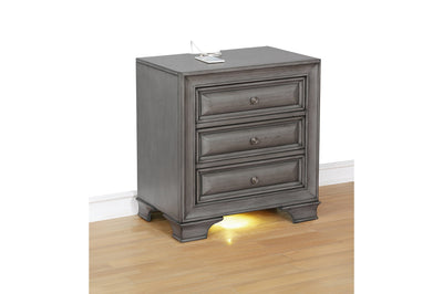 Milton Grey Nightstand