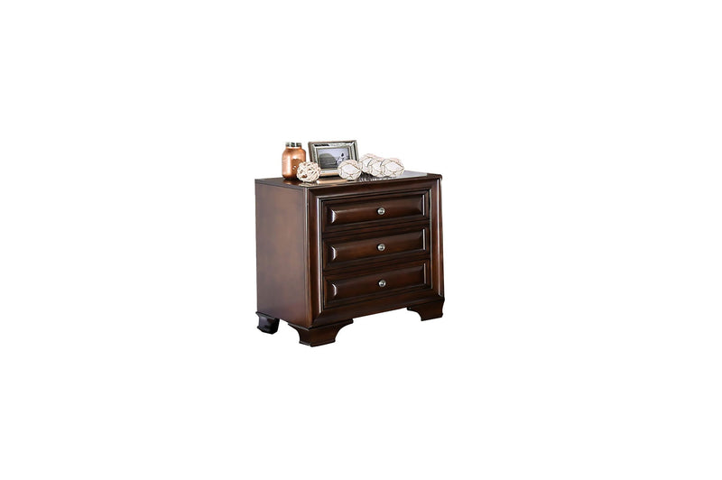 Cherry brown nightstand