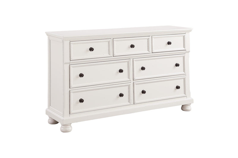 Laurelin White Bedroom Collection - MA-1714W-7PcsK