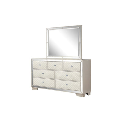 Madison Beige Bedroom Set - ME-1221BE-5PC-D