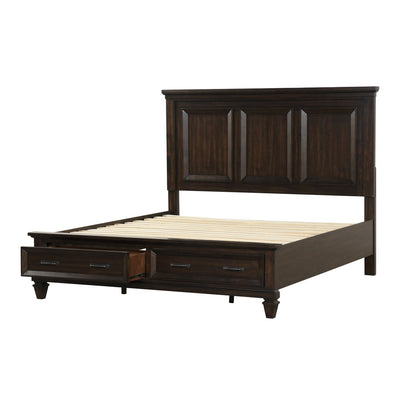 Hamilton Brown Storage Bed - ME-1251B-K