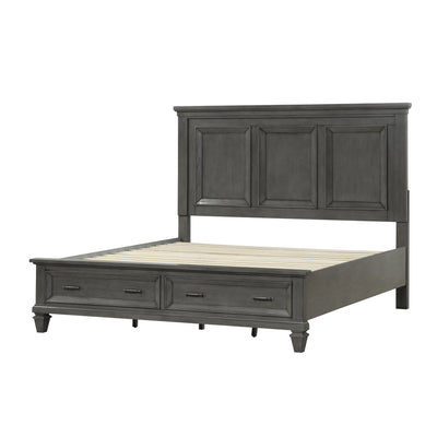 Hamilton Grey Bedroom Set - ME-1251G-5PCS-K