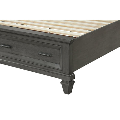 Hamilton Grey Storage Bed - ME-1251G-K