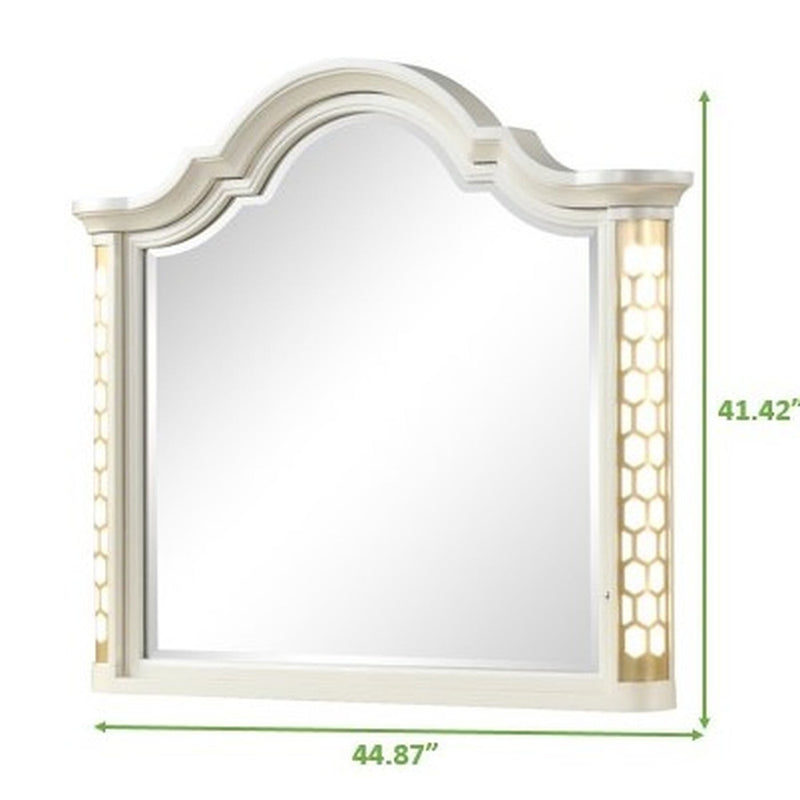 Jasmine Bedroom Collection Dresser/Mirror - ME-1291-DM