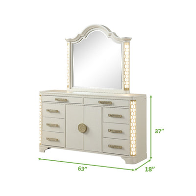 Jasmine Bedroom Collection Dresser/Mirror - ME-1291-DM