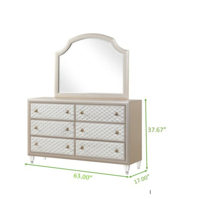 Tiffany Collection Dresser/Mirror - ME-1311-DM