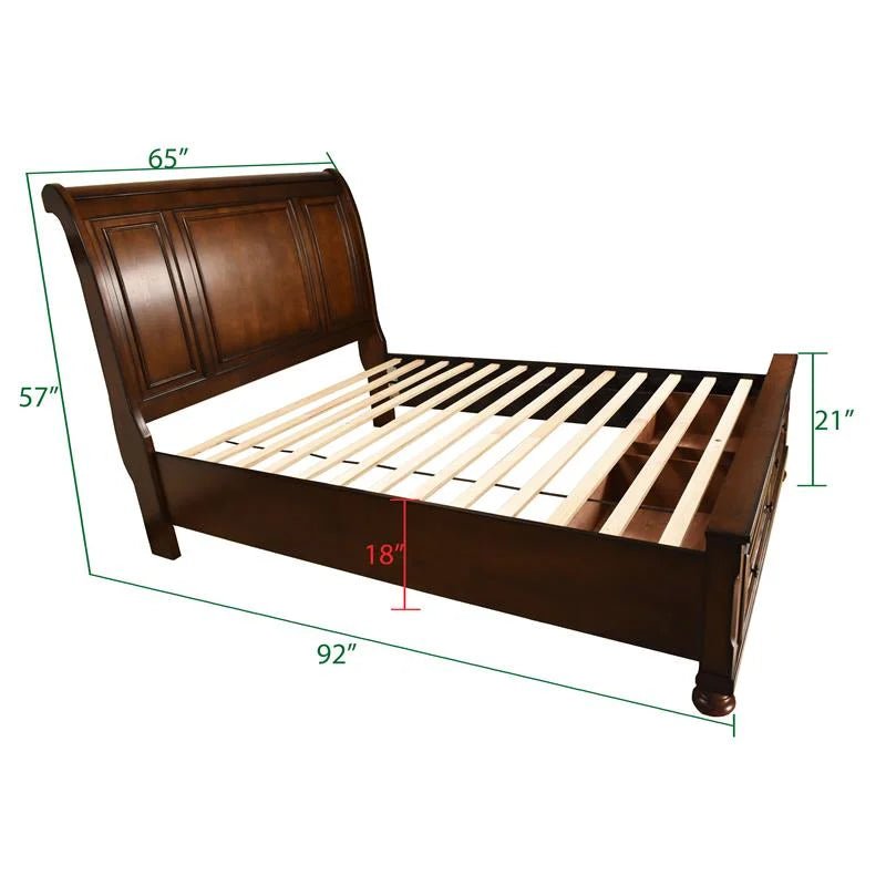 Baltimore Collection Platform Bed - ME-851-Q