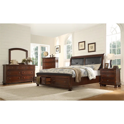 Austin Collection Platform Bed - ME-852-Q