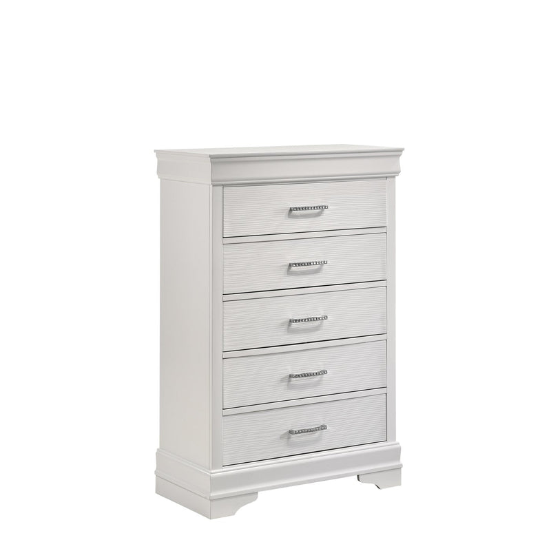 Brooklyn White Collection Chest - ME-BrooklynW-C