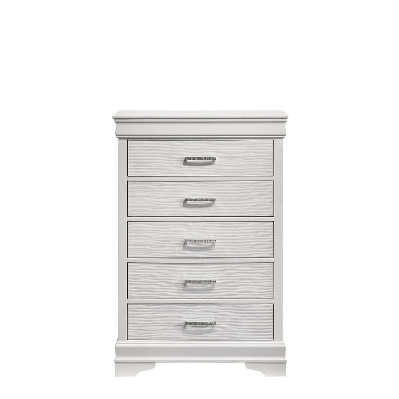 Brooklyn White Collection Chest - ME-BrooklynW-C