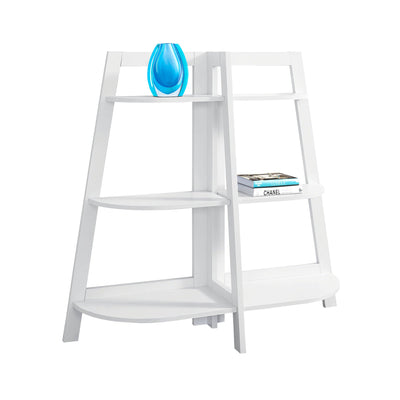 Bookcase - 48"H / White Accent Etagere - I 2427