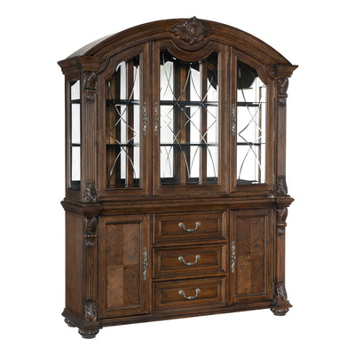 Bergen Collection Dark Oak Buffet & Hutch - MA-5829-50*