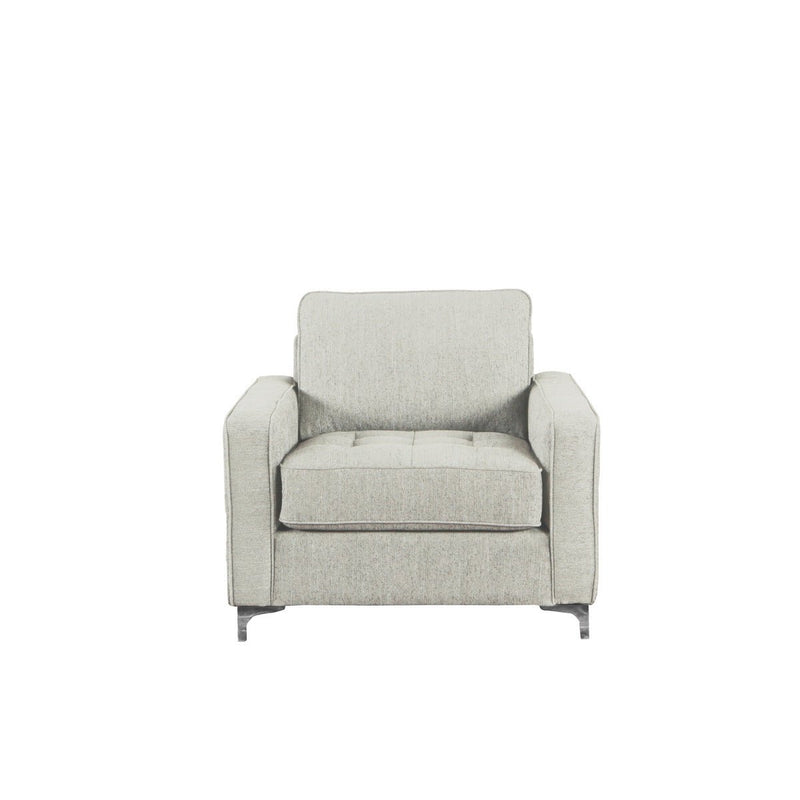 Hudson Platinum Chair - MA-9049PLT-1