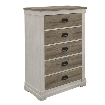 Arcadia Chest White/Weathered Grey - MA-1677-9