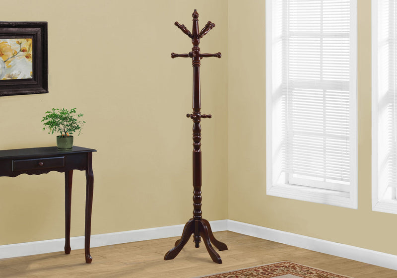 Coat Rack - 73"H / Cherry Wood Traditional Style - I 2011