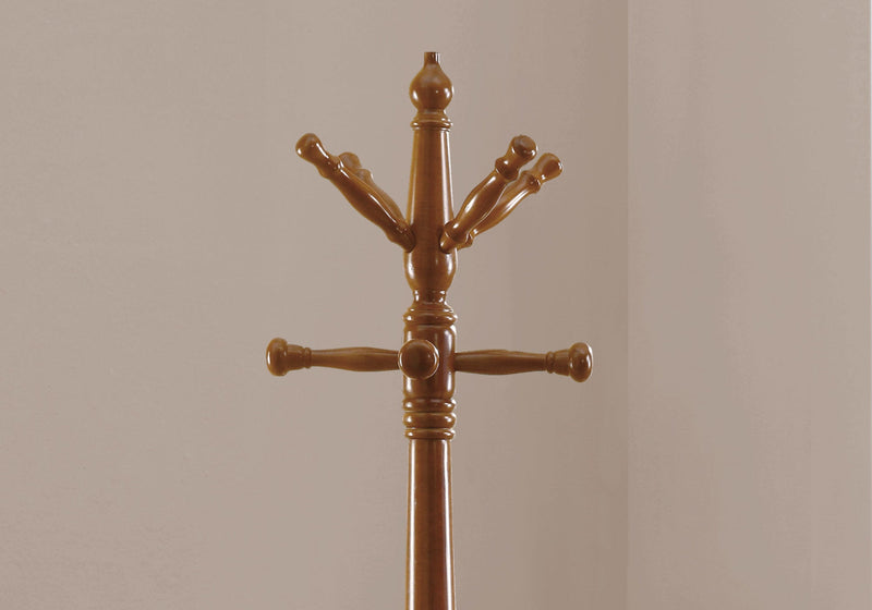 Coat Rack - 73"H / Oak Wood Traditional Style - I 2012