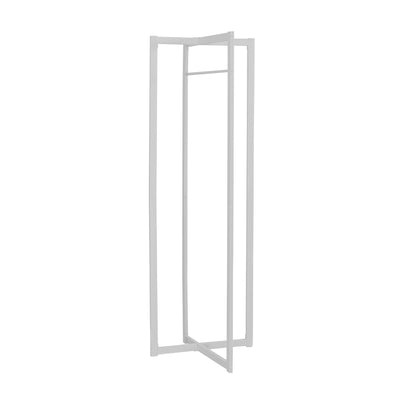 Coat Rack - 72"H / White Metal - I 2151