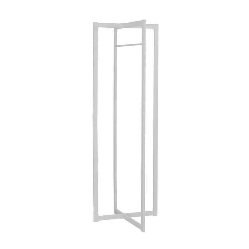 Coat Rack - 72"H / White Metal - I 2151