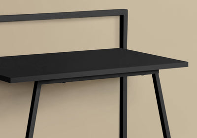 Computer Desk - 30"L / Juvenile Black / Black Metal - I 7111