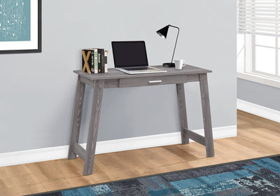 Computer Desk - 42"L / Grey With A Storage Drawer - I 7192