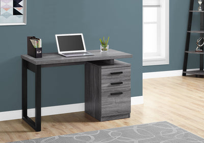 Computer Desk - 48"L / Grey-Black Left Or Right Facing - I 7295